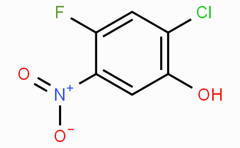 CAS No. 84478-75-1, 2-Chloro-4-fluoro-5-nitrophenol