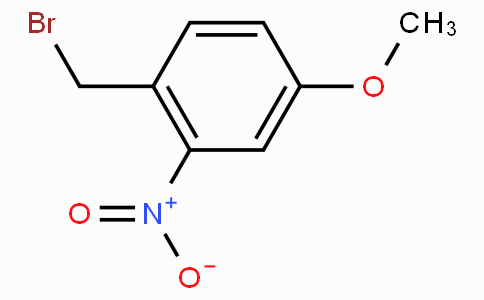 CAS No. 57559-52-1, 1-(Bromomethyl)-4-methoxy-2-nitrobenzene