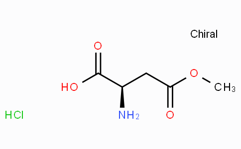 CAS No. 22728-89-8, (R)-2-Amino-4-methoxy-4-oxobutanoic acid hydrochloride