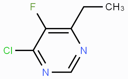 CAS No. 137234-74-3, 4-Chloro-6-ethyl-5-fluoropyrimidine