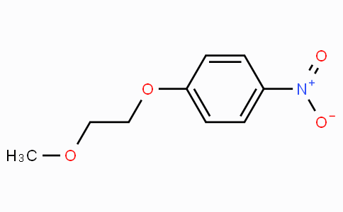 CAS No. 22483-40-5, 1-(2-Methoxyethoxy)-4-nitrobenzene