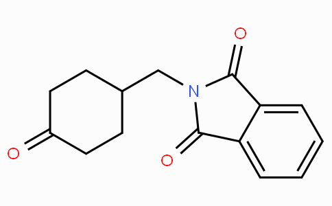 CAS No. 423116-18-1, 2-((4-Oxocyclohexyl)methyl)isoindoline-1,3-dione