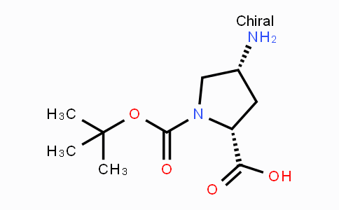 CAS No. 132622-98-1, (2R,4R)-4-Amino-1-(tert-butoxycarbonyl)-pyrrolidine-2-carboxylic acid