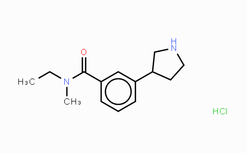 CAS No. 1223748-27-3, N-Ethyl-N-methyl-3-(pyrrolidin-3-yl)benzamidehydrochloride