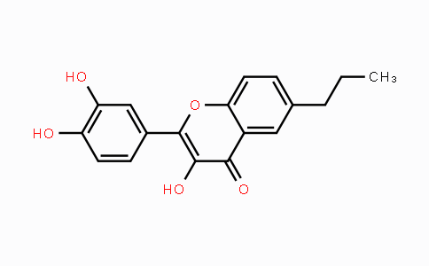 CAS No. 1313738-79-2, 2-(3,4-Dihydroxyphenyl)-3-hydroxy-6-propyl-4H-chromen-4-one