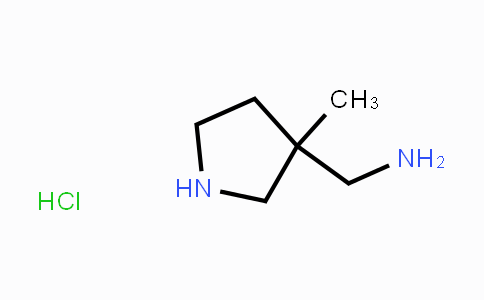 CAS No. 1313738-93-0, (3-Methylpyrrolidin-3-yl)methanamine hydrochloride