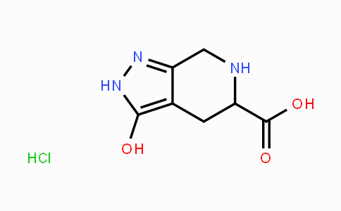 CAS No. 1313739-01-3, 3-Hydroxy-4,5,6,7-tetrahydro-2H-pyrazolo-[3,4-c]pyridine-5-carboxylic acid hydrochloride