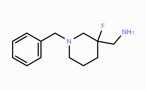 CAS No. 1185749-68-1, (1-Benzyl-3-fluoro-3-piperidyl)methanamine