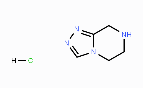 CAS No. 837430-14-5, 5,6,7,8-Tetrahydro-[1,2,4]triazolo[4,3-a]pyrazine hydrochloride