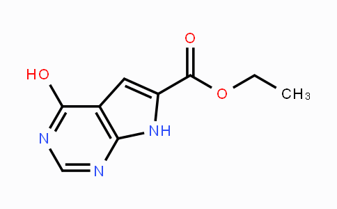 CAS No. 187724-99-8, Ethyl 4-hydroxy-7H-pyrrolo[2,3-d]pyrimidine-6-carboxylate