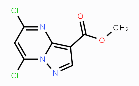 CAS No. 1053656-37-3, 5,7-二氯吡唑并[1,5-a]嘧啶-3-甲酸甲酯