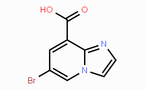 CAS No. 903129-78-2, 6-Bromoimidazo[1,2-a]pyridine-8-carboxylic acid