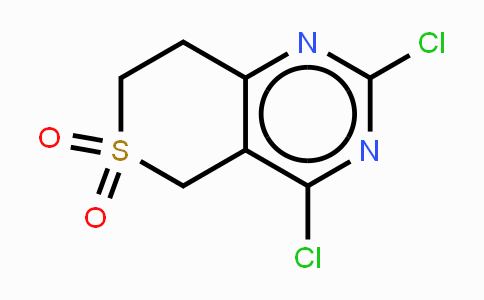 CAS No. 1187830-50-7, 2,4-Dichloro-7,8-dihydro-5H-S,S-di-oxoisothiopyrano[4,3-d]pyrimidine