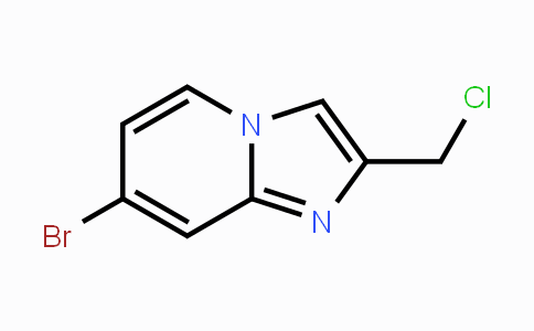 CAS No. 1019023-07-4, 7-Bromo-2-chloromethylimidazo[1,2-a]pyridine