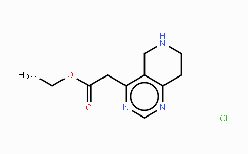 CAS No. 1187830-78-9, Ethyl 2-(5,6,7,8-tetrahydropyrido[4,3-d]pyrimidin-4-yl)acetatehydrochloride