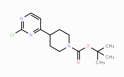CAS No. 1001754-82-0, tert-Butyl 4-(2-chloropyrimidin-4-yl)piperidine-1-carboxylate