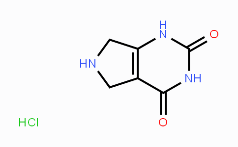 CAS No. 13931-24-3, 6,7-Dihydro-1H-pyrrolo[3,4-d]pyrimidine-2,4(3H,5H)-dione hydrochloride