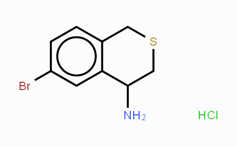 CAS No. 1187830-57-4, 6-Bromo-3,4-dihydro-2H-isothiochromen-4-aminehydrochloride