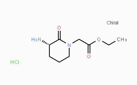 CAS No. 937057-79-9, Ethyl 2-((S)-3-amino-2-oxopiperidin-1-yl)acetate hydrochloride
