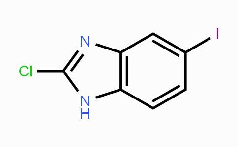 CAS No. 256518-97-5, 2-Chloro-5-iodo-1H-benzo[d]imidazole