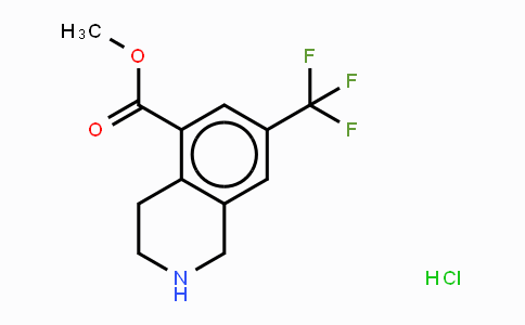 CAS No. 1187830-67-6, Methyl 7-(trifluoromethyl)-1,2,3,4-tetrahydroiso-quinoline-5-carboxylate hydrochloride