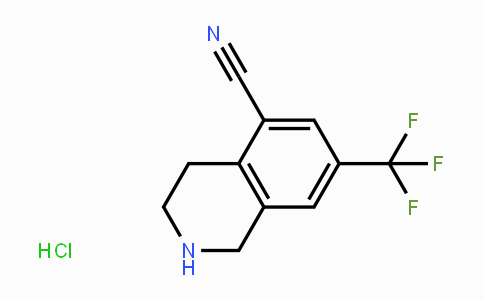CAS No. 1187830-66-5, 7-(Trifluoromethyl)-1,2,3,4-tetrahydroisoquinoline-5-carbonitrile hydrochloride
