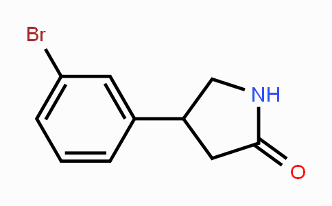 CAS No. 1105187-44-7, 4-(3-Bromophenyl)pyrrolidin-2-one