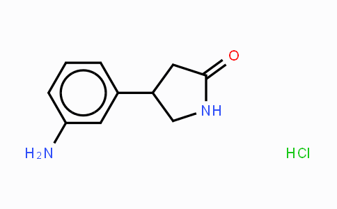 CAS No. 1187830-88-1, 4-(3-Aminophenyl)pyrrolidin-2-onehydrochloride
