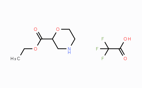 CAS No. 1111640-52-8, Ethyl morpholine-2-carboxylatetrifluoroacetic acid