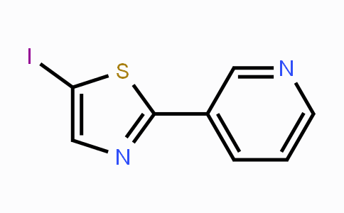 CAS No. 1187830-48-3, 3-(5-Iodothiazol-2-yl)pyridine