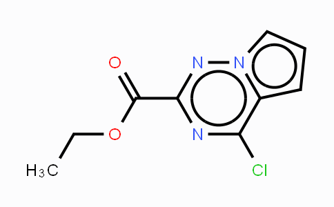 CAS No. 1120214-92-7, Ethyl 4-chloropyrrolo[1,2-f][1,2,4]triazine-2-carboxylate