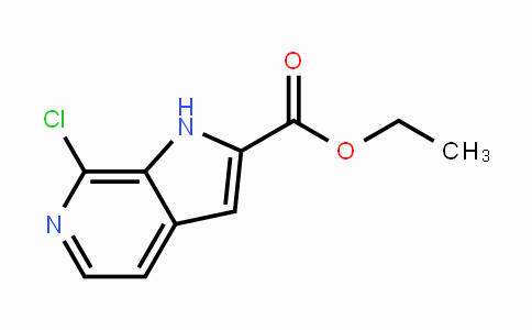 CAS No. 867034-10-4, Ethyl 7-chloro-1H-pyrrolo[2,3-c]pyridine-2-carboxylate