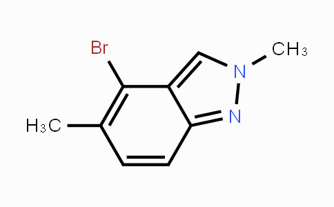 CAS No. 1159511-86-0, 4-Bromo-2,5-dimethyl-2H-indazole