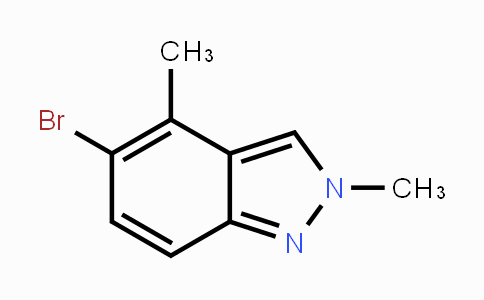 CAS No. 1159511-89-3, 5-Bromo-2,4-dimethyl-2H-indazole