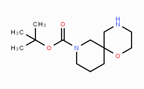 CAS No. 1160247-05-1, 1-Oxa-4,8-diazaspiro[5.5]undecane-8-carboxylic acid tert-butyl ester