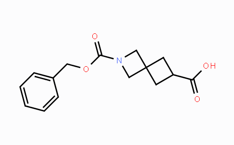 CAS No. 1291487-33-6, 2-Cbz-2-aza-spiro[3.3]heptane-6-carboxylic acid