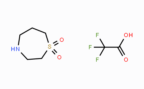 CAS No. 756815-81-3, 1,4-Thiazepane-1,1-dioxidetrifluoroacetate