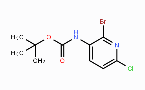 CAS No. 1227958-32-8, tert-Butyl 2-bromo-6-chloropyridin-3-ylcarbamate