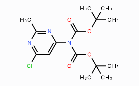 CAS No. 1350918-95-4, 2-Methyl-6-[bis(tert-butoxycarbonyl)-amino]-4-chloropyrimidine