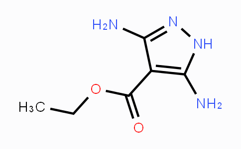 CAS No. 6825-71-4, Ethyl 3,5-diamino-1H-pyrazole-4-carboxylate