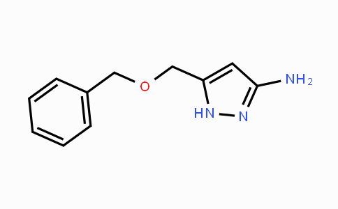 CAS No. 393590-62-0, 5-(Benzyloxymethyl)-1H-pyrazol-3-amine
