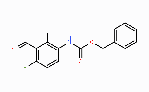 CAS No. 918524-07-9, Benzyl 2,4-difluoro-3-formylphenylcarbamate