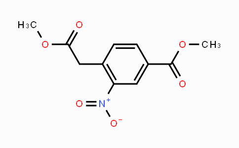 CAS No. 334952-07-7, Methyl 4-(2-methoxy-2-oxoethyl)-3-nitrobenzoate