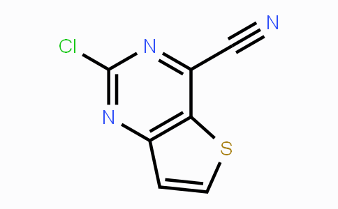 CAS No. 1364663-22-8, 2-Chlorothieno[3,2-d]pyrimidine-4-carbonitrile