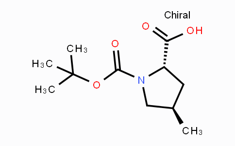 CAS No. 364750-80-1, (2S,4R)-1-[(tert-Butoxy)carbonyl]-4-methylpyrrolidine-2-carboxylic acid