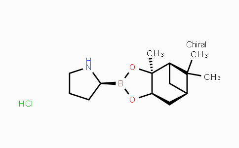 CAS No. 149716-73-4, (S)-2-((3aS,4R,6R,7aR)-3a,5,5-Trimethylhexahydro-4,6-methanobenzo[d][1,3,2]dioxaborol-2-yl)pyrrolidine hydrochloride
