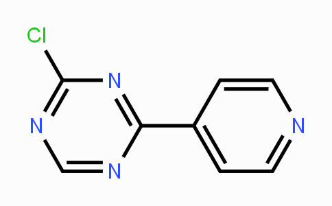 CAS No. 1053656-00-0, 2-Chloro-4-pyridin-4-yl-1,3,5-triazine