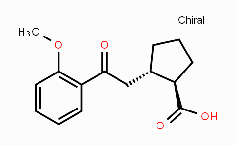 CAS No. 733740-55-1, trans-2-[2-(2-Methoxyphenyl)-2-oxoethyl]-cyclopentane-1-carboxylic acid