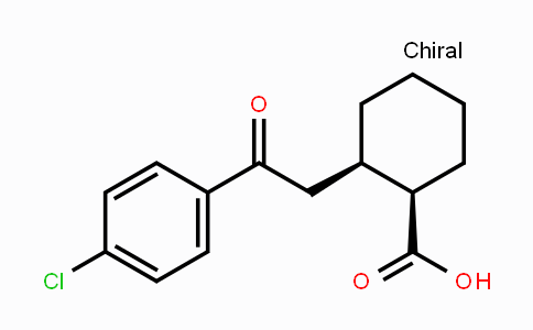 CAS No. 736136-41-7, cis-2-[2-(4-Chlorophenyl)-2-oxoethyl]-cyclohexane-1-carboxylic acid