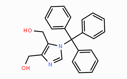 CAS No. 77134-74-8, [4-(Hydroxymethyl)-1-trityl-1H-imidazol-5-yl]methanol